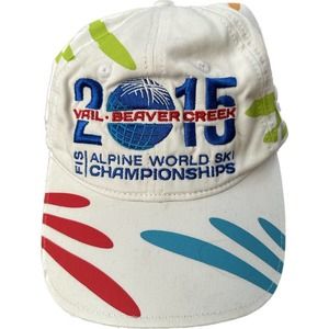 Vail Beaver Creek Ball Cap 2015 World Alpine Ski Championships Colorado Audi Hat